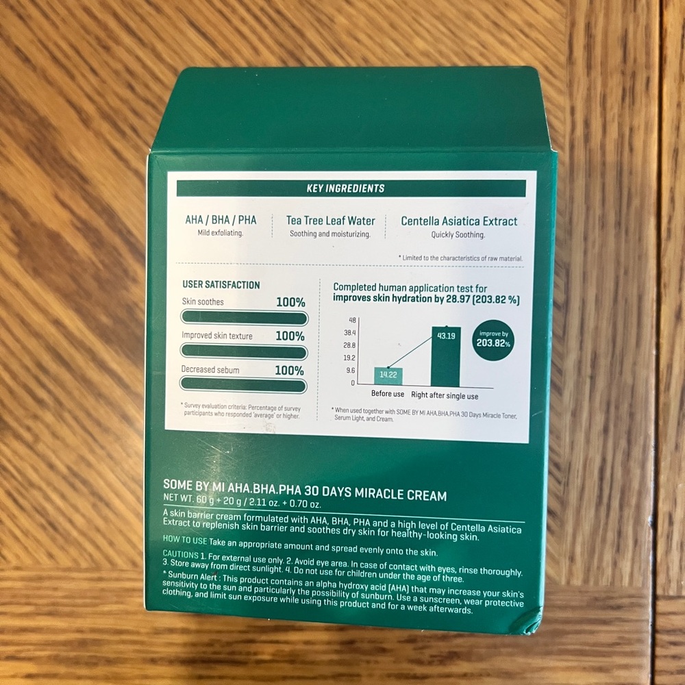 NEW AHA BHA PHA 30 Days Miracle Cream plus bonus tube - Picture 2 of 6